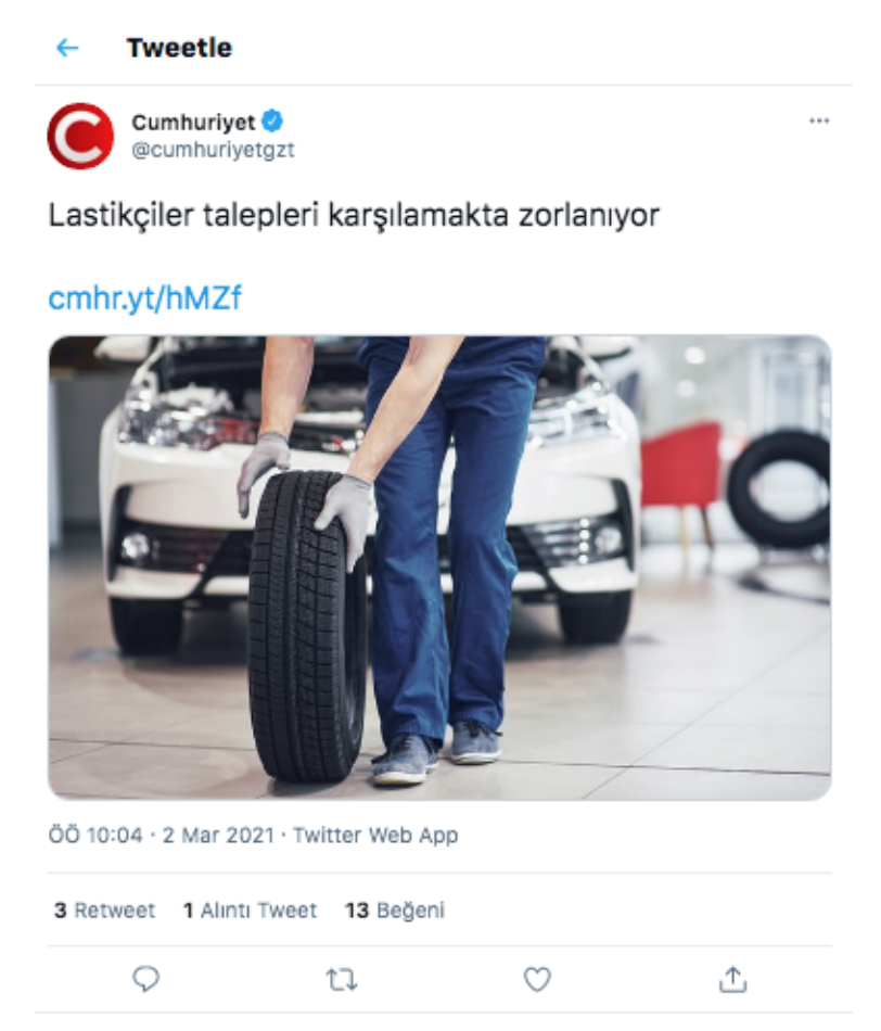Cumhuriyet Twitter